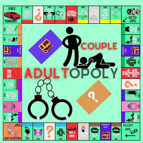 LYEAA Couple Board Game Date Night Ideas Couple Adult-Opoly Brettspiel Intimacy Deck Cards for Paare von LYEAA