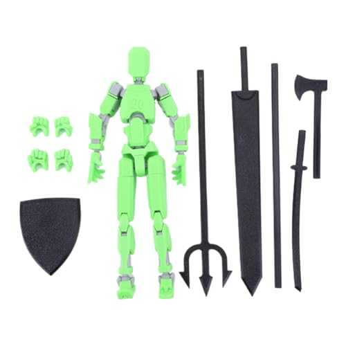 LYEAA DIY 20 cm 3D-gedruckte Roboterpuppe – mehrgelenkiges, bewegliches, mechanisches Spielzeug, Geschenk for Kinder von LYEAA