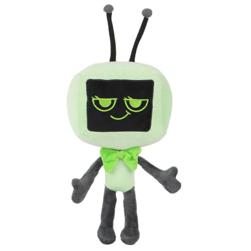 LYEAA Dandys World Plüschplüschspielzeug PP Baumwolle gefülltes Tierpuppen dekorative Flauschige Puppenkissen -Cartoon -Figur zum Geburtstag Weihnachten (grüner Platz) von LYEAA