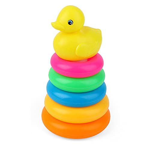 LYEAA Fun Rainbow Tower Stapeling Puzzle for Kinder Kleinkind Lernfarbe und Hand-Eye-Koordination Spielzeug LYEAA Fun Rainbow Tower Stapeling Puzzle for Kinder Kleinkind Lernfarbe und Hand-Eye-Koordination Spielzeug von LYEAA