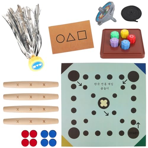 LYEAA Gonggi -Spiel, Gonggi Koreaner traditionelles Spielspiel, Stone Catching Toy, Ddakji Game Set, Family Travel Game for Fans und Kinder LYEAA Gonggi -Spiel, Gonggi Koreaner traditionelles Spielspiel, Stone Catching Toy, Ddakji Game Set, Family Travel Game for Fans und Kinder von LYEAA