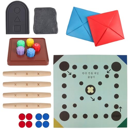 LYEAA Gonggi -Spiel, Gonggi Koreaner traditionelles Spielspiel, Stone Catching Toy, Ddakji Game Set, Family Travel Game for Fans und Kinder LYEAA Gonggi -Spiel, Gonggi Koreaner traditionelles Spielspiel, Stone Catching Toy, Ddakji Game Set, Family Travel Game for Fans und Kinder von LYEAA