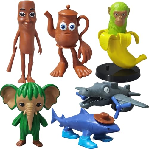 LYEAA Italienisches Brainrot Action Figuren Set, Lustige Sammelfiguren, Tralalero Tralala-inspiriert, Sammelfiguren for Liebhaber LYEAA Italienisches Brainrot Action Figuren Set, Lustige Sammelfiguren, Tralalero Tralala-inspiriert, Sammelfiguren for Liebhaber von LYEAA