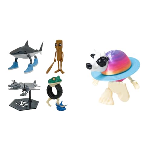 LYEAA Kreatives 3D -Gedruckter -Figur -Cartoon -Schreibtisch Ornament mit beweglichen Fugen for Zuhause und Büro LYEAA Kreatives 3D -Gedruckter -Figur -Cartoon -Schreibtisch Ornament mit beweglichen Fugen for Zuhause und Büro von LYEAA