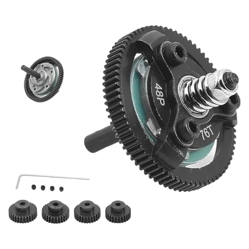 LYEAA Langlebiges Stirnradgetriebe 48P 72T 76T 83T 86T 90T für Slash Rustler Bandit Stampede LYEAA Langlebiges Stirnradgetriebe 48P 72T 76T 83T 86T 90T für Slash Rustler Bandit Stampede von LYEAA