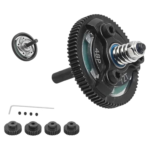 LYEAA Langlebiges Stirnradgetriebe 48P 72T 76T 83T 86T 90T für Slash Rustler Bandit Stampede LYEAA Langlebiges Stirnradgetriebe 48P 72T 76T 83T 86T 90T für Slash Rustler Bandit Stampede von LYEAA