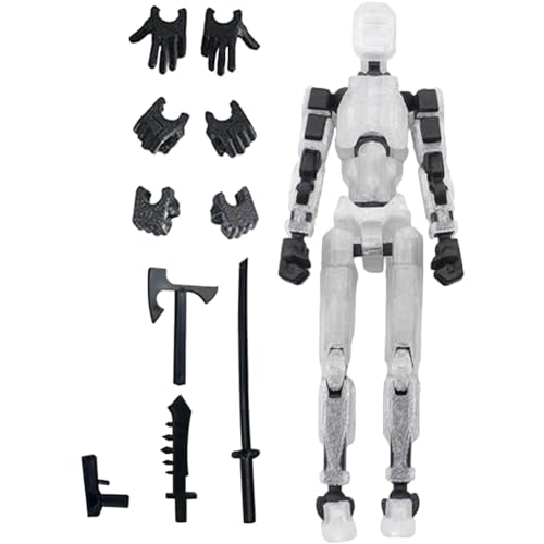LYEAA Lucky-13 Transformierbare Roboterpuppe, 3D-gedrucktes, mehrgelenkiges Sammlerstück, mechanisches Spielzeug für alle Altersgruppen von LYEAA