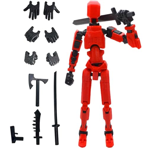 LYEAA Lucky-13 Transformierbare Roboterpuppe, 3D-gedrucktes, mehrgelenkiges Sammlerstück, mechanisches Spielzeug für alle Altersgruppen von LYEAA