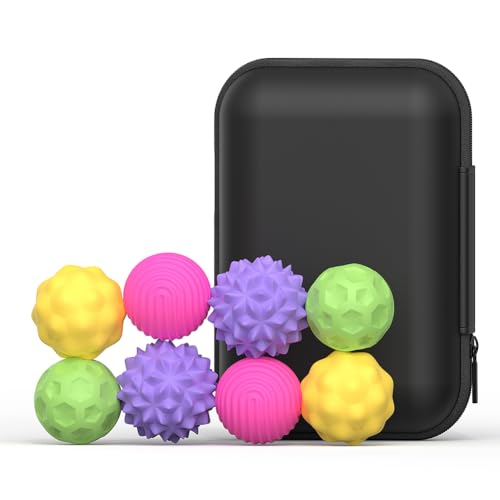 LYEAA Magnetische Anziehungsspannungskugeln 8pcs Silikon -sensorische Spielzeuge for Angst Autismus ADHS Stressabbau und Fokus LYEAA Magnetische Anziehungsspannungskugeln 8pcs Silikon -sensorische Spielzeuge for Angst Autismus ADHS Stressabbau und Fokus von LYEAA