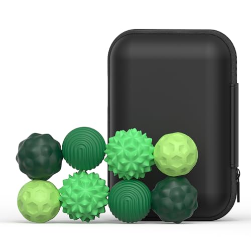 LYEAA Magnetische Anziehungsspannungskugeln 8pcs Silikon -sensorische Spielzeuge for Angst Autismus ADHS Stressabbau und Fokus LYEAA Magnetische Anziehungsspannungskugeln 8pcs Silikon -sensorische Spielzeuge for Angst Autismus ADHS Stressabbau und Fokus von LYEAA