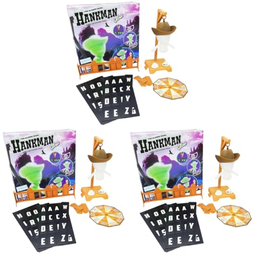 LYEAA Magnetischer Hangman Mystery Word Puzzle Spiel Spielzeug for Kinder und Erwachsene tragbare Reisebereich Family Partyspiel von LYEAA
