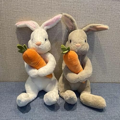 LYEAA Osterhase Teddy, Plüsch Osterhase Kuscheltier, weiche for Oster-Ei-Füller & Korb-Füller, weicher Kaninchen-Spielzeug for Jungen & Mädchen von LYEAA