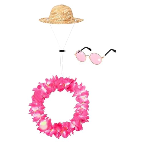 LYEAA Outdoor-Gartendekoration für Gänse, Sommerkostüm, mit Sonnenbrille, Strohhut und hawaiianischer Lei für 17/23 Zoll Gans LYEAA Outdoor-Gartendekoration für Gänse, Sommerkostüm, mit Sonnenbrille, Strohhut und hawaiianischer Lei für 17/23 Zoll Gans von LYEAA