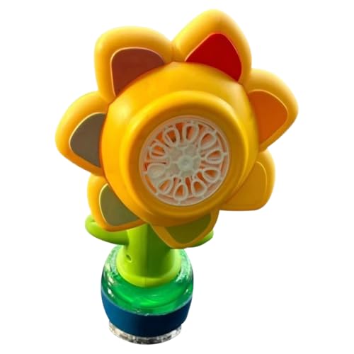 LYEAA Sonnenblumenblasenmaschine mit Licht, elektrischer Seifenblasenstab, Geschenk für Kinder, Outdoor-Spielen, Geburtstagsparty LYEAA Sonnenblumenblasenmaschine mit Licht, elektrischer Seifenblasenstab, Geschenk für Kinder, Outdoor-Spielen, Geburtstagsparty von LYEAA