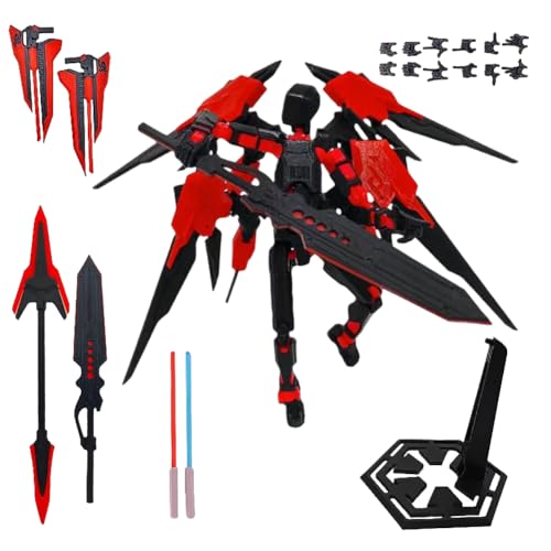 LYEAA T13-Action Figure Bereits Montiert, T13 Mehrgelenk Actionfiguren mit 6 Waffen 6 Paar Hände Actionfiguren, Schreibtischdekoration, Geschenke LYEAA T13-Action Figure Bereits Montiert, T13 Mehrgelenk Actionfiguren mit 6 Waffen 6 Paar Hände Actionfiguren, Schreibtischdekoration, Geschenke von LYEAA