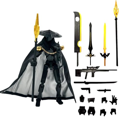 LYEAA T13 Mehrgelenk Actionfiguren mit Mehreren Zubehörteilen, Mehrgelenkige Actionfiguren for komplette Montage Vollkörpermechanischer Spielzeug Desk Dekoration Geschenkideen LYEAA T13 Mehrgelenk Actionfiguren mit Mehreren Zubehörteilen, Mehrgelenkige Actionfiguren for komplette Montage Vollkörpermechanischer Spielzeug Desk Dekoration Geschenkideen von LYEAA