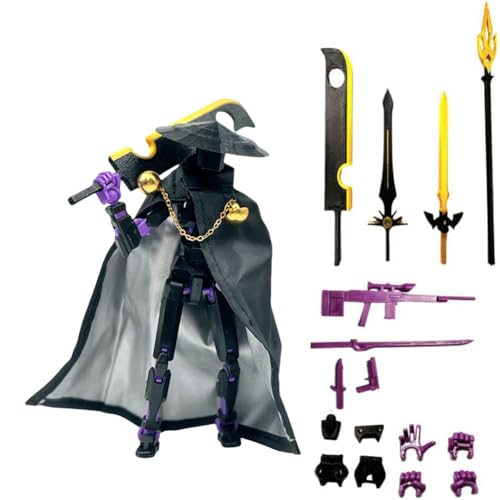 LYEAA T13 Mehrgelenk Actionfiguren mit Mehreren Zubehörteilen, Mehrgelenkige Actionfiguren for komplette Montage Vollkörpermechanischer Spielzeug Desk Dekoration Geschenkideen LYEAA T13 Mehrgelenk Actionfiguren mit Mehreren Zubehörteilen, Mehrgelenkige Actionfiguren for komplette Montage Vollkörpermechanischer Spielzeug Desk Dekoration Geschenkideen von LYEAA