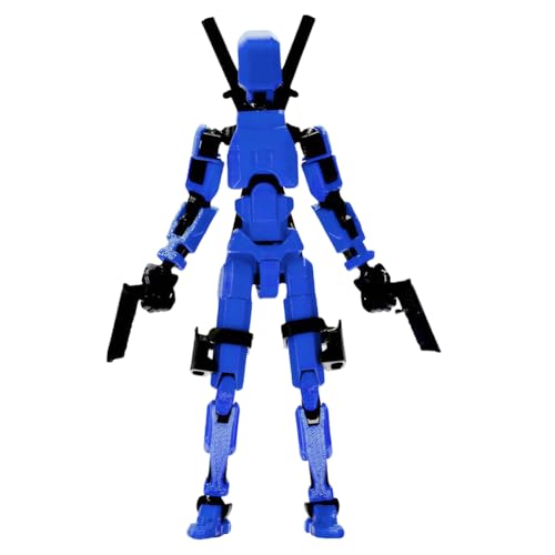 LYEAA Titan 13 Actionfigur, Actionfigur, T13 Actionfigur, 3D-Gedruckter Körper, bewegliches Geschenk for Kinder Erwachsene for kreatives Spielen und Dekoration von LYEAA