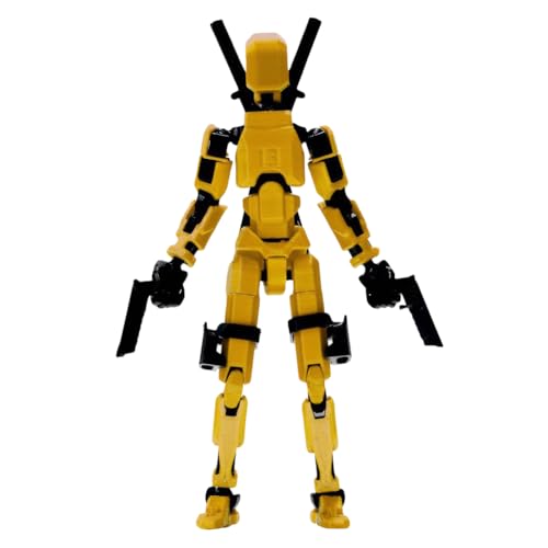LYEAA Titan 13 Actionfigur, Actionfigur, T13 Actionfigur, 3D-Gedruckter Körper, bewegliches Geschenk für Kinder Erwachsene für kreatives Spielen und Dekoration LYEAA Titan 13 Actionfigur, Actionfigur, T13 Actionfigur, 3D-Gedruckter Körper, bewegliches Geschenk für Kinder Erwachsene für kreatives Spielen und Dekoration von LYEAA