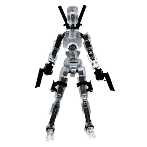 LYEAA Titan 13 Actionfigur, Actionfigur, T13 Actionfigur, 3D-Gedruckter Körper, bewegliches Geschenk für Kinder Erwachsene für kreatives Spielen und Dekoration von LYEAA