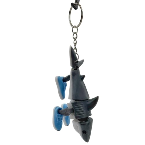 LYEAA Tung Tung Tung Sahur Figur Spielzeug, tralalero Tralala Figur, 3D Gedruckter Hai in Schuhen Tiere lustiges Sammlerstück for Sammlung und Dekoration LYEAA Tung Tung Tung Sahur Figur Spielzeug, tralalero Tralala Figur, 3D Gedruckter Hai in Schuhen Tiere lustiges Sammlerstück for Sammlung und Dekoration von LYEAA