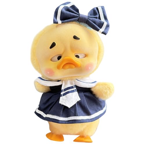 LYEAA Upset Duck Plüsch-Serie, Kleidungszubehör, kleine gelbe Ente, Puppenkleidung, kleine gelbe Ente, Plüschtier, Stoff for 15–17 cm große lästige Ente LYEAA Upset Duck Plüsch-Serie, Kleidungszubehör, kleine gelbe Ente, Puppenkleidung, kleine gelbe Ente, Plüschtier, Stoff for 15–17 cm große lästige Ente von LYEAA