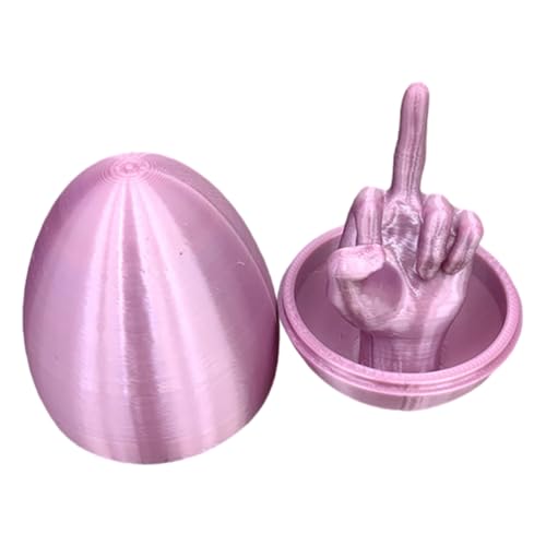 LYEAA Urkomisch 3D -Gedruckter Mittelfingerei - einzigartiges Knebelgeschenk for Freunde und Familie in diesem Ostern LYEAA Urkomisch 3D -Gedruckter Mittelfingerei - einzigartiges Knebelgeschenk for Freunde und Familie in diesem Ostern von LYEAA