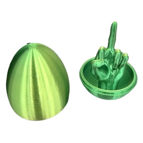 LYEAA Urkomisch 3D -Gedruckter Mittelfingerei - einzigartiges Knebelgeschenk for Freunde und Familie in diesem Ostern LYEAA Urkomisch 3D -Gedruckter Mittelfingerei - einzigartiges Knebelgeschenk for Freunde und Familie in diesem Ostern von LYEAA
