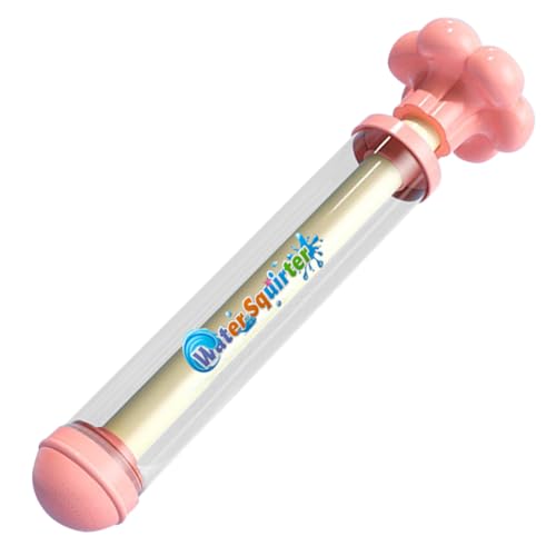 LYEAA Wasserpistole Wasserspray Spielzeug Auszug Wasserkampf Sprinkler Spielzeug (Pink) (B) von LYEAA