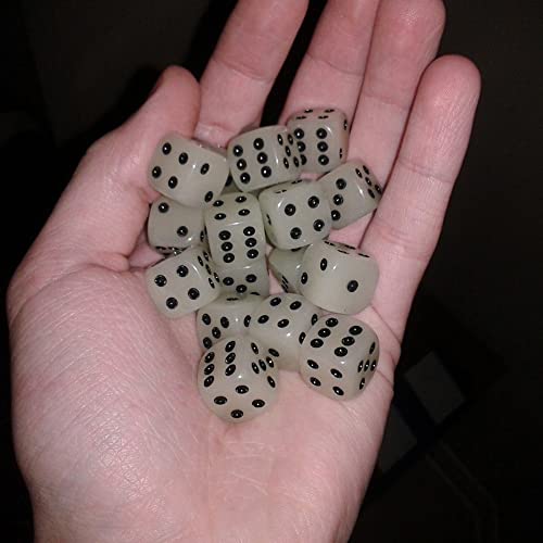 LYEAA beliebte 5pcs 14mm Standard Sechs -Seiten -Dices -Set Dices Brettspielzubehör für Spielen im Freien im Freien von LYEAA