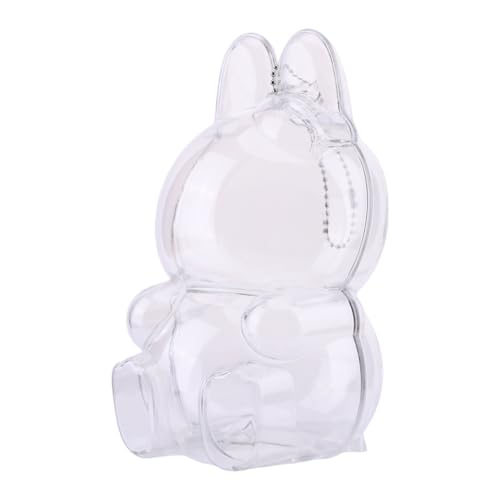 LYEAA transparentes Schutzschutz für Labubu Toy Display Case (Red Coke) von LYEAA