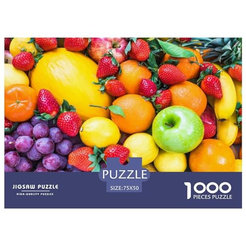 Bunte Früchte (2) Jigsaw Puzzle - Intelligenz Herausforderung - 500 Pieces Puzzle for Adults and Children from 10 Years，Premium Quality Jigsaw Puzzle in Panorama Format von LYJSMDAAA