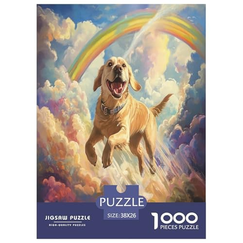Der Labrador Retriever Puzzle 1000 Teile Schwer Puzzle Spielzeug Lernspiel Impossible Herausforderung Spielzeug Für Erwachsene Und Kinder Ab 14 Jahren 38x26cm/1000pcs Der Labrador Retriever Puzzle 1000 Teile Schwer Puzzle Spielzeug Lernspiel Impossible Herausforderung Spielzeug Für Erwachsene Und Kinder Ab 14 Jahren 38x26cm/1000pcs von LYJSMDAAA