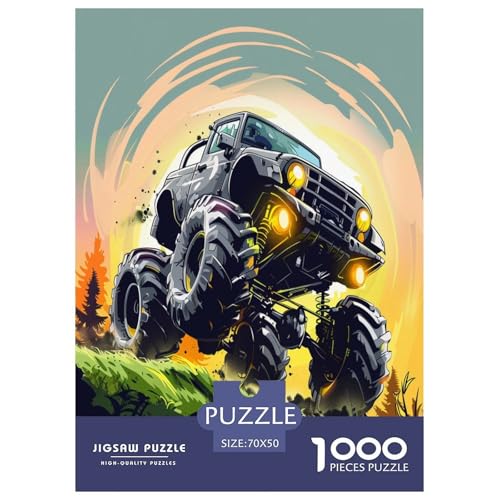 Lastwagens Puzzles 1000 Teile Schwer Puzzle Spielzeug Pädagogisches Spiel Impossible Herausforderungsspielzeug Für Erwachsene Kinder 70x50cm/1000pcs Lastwagens Puzzles 1000 Teile Schwer Puzzle Spielzeug Pädagogisches Spiel Impossible Herausforderungsspielzeug Für Erwachsene Kinder 70x50cm/1000pcs von LYJSMDAAA