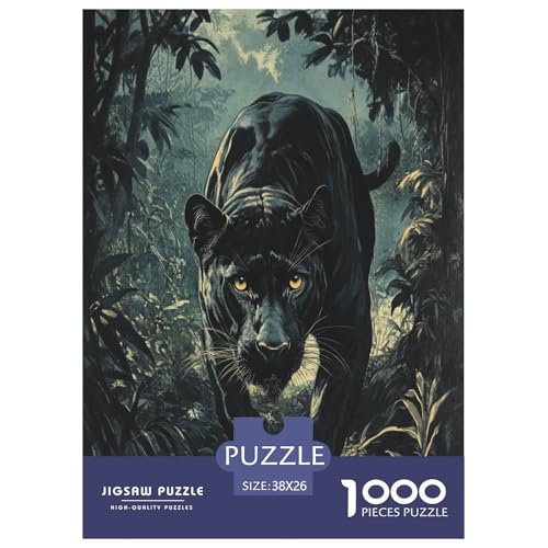 Leopard Puzzle 1000-teilige Schwer Puzzle Spielzeug Lernspiel Impossible Herausforderungsspielzeug Für Erwachsene Kinder 38x26cm/1000pcs Leopard Puzzle 1000-teilige Schwer Puzzle Spielzeug Lernspiel Impossible Herausforderungsspielzeug Für Erwachsene Kinder 38x26cm/1000pcs von LYJSMDAAA