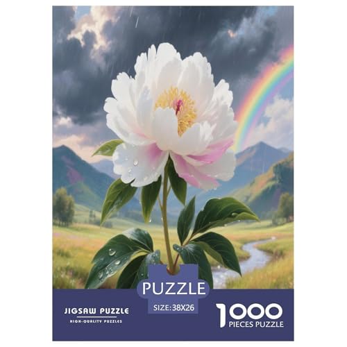 Peony Puzzle 1000 Teile Schwer Puzzle Spielzeug Lernspiel Impossible Herausforderungsspielzeug Für Erwachsene Und Kinder Ab 14 Jahren 38x26cm/1000pcs Peony Puzzle 1000 Teile Schwer Puzzle Spielzeug Lernspiel Impossible Herausforderungsspielzeug Für Erwachsene Und Kinder Ab 14 Jahren 38x26cm/1000pcs von LYJSMDAAA