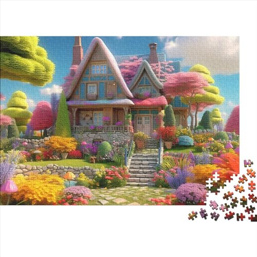 Sweet Landscape 1000 Jigsaw Puzzle, Premium Quality, for Adults and Children from 12 Years Puzzle，Premium Quality Pädagogische Spiele Jigsaw Puzzle in Panorama Format von LYJSMDAAA