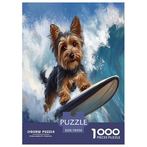 Yorkshire Terrier Puzzles 1000 Teile Schwer Puzzle Spielzeug Pädagogisches Spiel Impossible Herausforderung Spielzeug Für Erwachsene Und Kinder Ab 12 Jahren 70x50cm/1000pcs Yorkshire Terrier Puzzles 1000 Teile Schwer Puzzle Spielzeug Pädagogisches Spiel Impossible Herausforderung Spielzeug Für Erwachsene Und Kinder Ab 12 Jahren 70x50cm/1000pcs von LYJSMDAAA