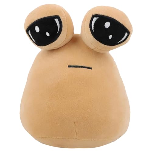 Alien Pou Plüschtier, 22 cm My Pet Alien Pou Plüsch Puppe, Kinder Anime Plush Spielzeug, Emotion Alien Plushie Stoffed, Für Haus Schlafzimmer Dekoration, Geschenk Für Jungen Mädchen Fans von LYNBLY