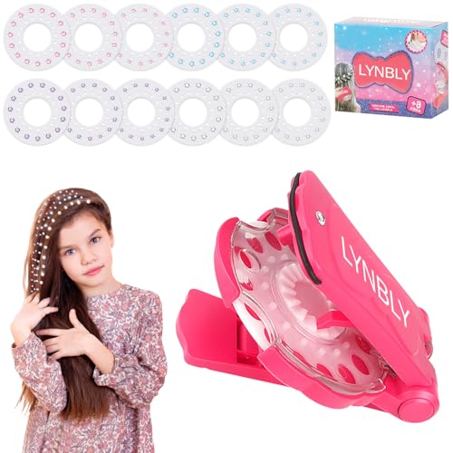 Hair Bedazzler Kit Glitzer haare Diamond Hair Machine Hair Gemstone Styler Hair Glitter Machine Haare Glitzersteine Haare Maschine mit 180 Hair Gems Haar Glitzer Gerät Strasssteine Gemstone Styler Hair Bedazzler Kit Glitzer haare Diamond Hair Machine Hair Gemstone Styler Hair Glitter Machine Haare Glitzersteine Haare Maschine mit 180 Hair Gems Haar Glitzer Gerät Strasssteine Gemstone Styler von LYNBLY