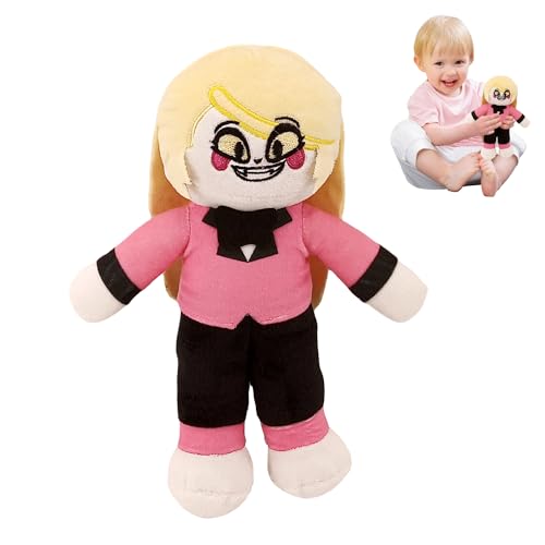 LYNBLY Hazbin Hotel Plush, Hazbin Hotel Kuscheltier, Niedlich Alastor Anime Figuren, Hazbin Hotel Anime Plush Toy für Kinder Und Erwachsene, Fans, Geburtstag Und Weihnachten LYNBLY Hazbin Hotel Plush, Hazbin Hotel Kuscheltier, Niedlich Alastor Anime Figuren, Hazbin Hotel Anime Plush Toy für Kinder Und Erwachsene, Fans, Geburtstag Und Weihnachten von LYNBLY
