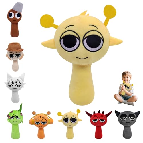Peluche Sprunki, 9.8" Sprunki Plush Peluche, Bambola di Peluche Sprunki, Sprunky Figure Peluches Regali per i Fan, Giocattoli di Peluche Sprunki Carini Plushies Toys Peluche Sprunki, 9.8" Sprunki Plush Peluche, Bambola di Peluche Sprunki, Sprunky Figure Peluches Regali per i Fan, Giocattoli di Peluche Sprunki Carini Plushies Toys von LYNBLY