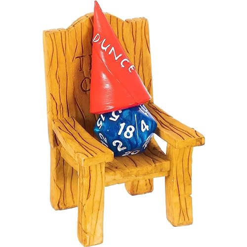 DND Würfel-Gefängnis/Dice Jail - Bestrafe schlechte Würfel in unserem Stuhl der Schande - Dungeons and Dragons/Pen and Paper/DND Zubehör/Geschenk Miniatur Stuhl Funktioniert für alle D&D Würfel DND Würfel-Gefängnis/Dice Jail - Bestrafe schlechte Würfel in unserem Stuhl der Schande - Dungeons and Dragons/Pen and Paper/DND Zubehör/Geschenk Miniatur Stuhl Funktioniert für alle D&D Würfel von LYNX