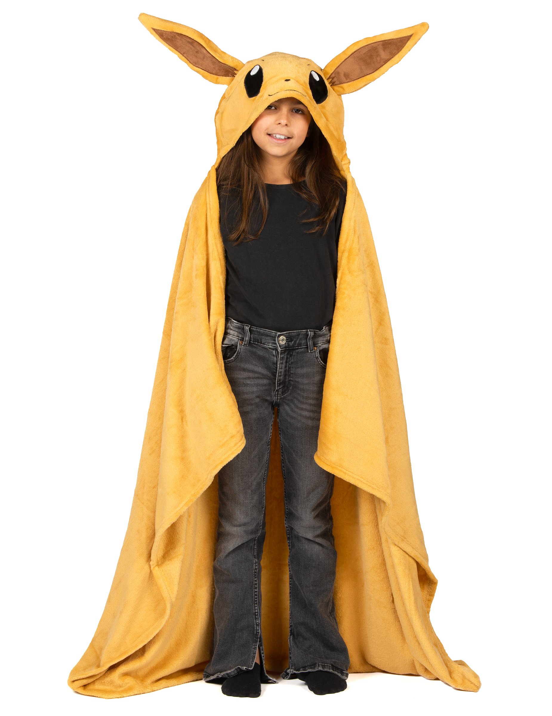 Pokemon Evoli-Kostüm mit Kapuze und Fleece Kapuze Pokemon Evoli-Kostüm mit Kapuze und Fleece Kapuze von LYO