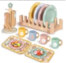 LYPPUL 30 Pcs Kinderküche Zubehör Holz,Geschirr Teeservice Kinder, Spielküche Zubehör Geschirr Teeservice, Küchenzubehör Spielzeug Rollenspiel Geschenk, Teeparty Set für Jungen und Mädchen ab 3 Jahre LYPPUL 30 Pcs Kinderküche Zubehör Holz,Geschirr Teeservice Kinder, Spielküche Zubehör Geschirr Teeservice, Küchenzubehör Spielzeug Rollenspiel Geschenk, Teeparty Set für Jungen und Mädchen ab 3 Jahre von LYPPUL