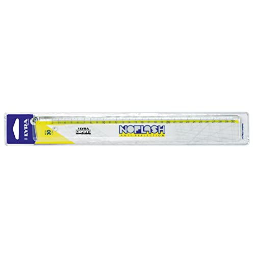 Fila Lyra Noflash Lineal 30 cm im PVC-Beutel von Fila