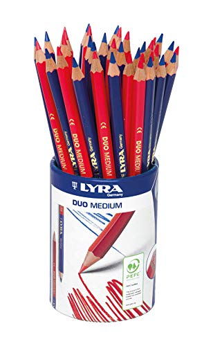 Lyra - Pastell zweifarbig rot-blau, L2643360 von Lyra