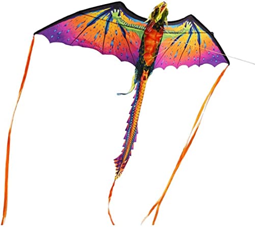 LYVQZPWLRDer Drache, Großer Drachen Drachen Kinder Erwachsene Großer Outdoor Kreativer Dreidimensionaler Drachenkopf Flugsaurier Dinosaurier Drachen Eltern-Kind-Interaktion Geeignet von LYVQZPWLR