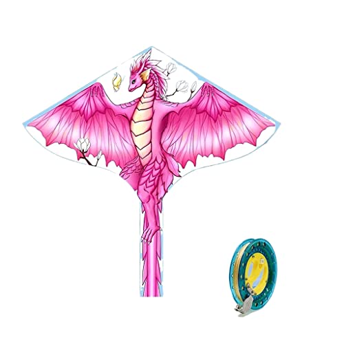 LYVQZPWLRDer Drache, Großer Drachen Kinder- und Erwachsenendrachen Outdoor Breeze Easy Fly Kite 400 m Drachenschnur Mädchen Jungen Outdoor-Sport Strandspielplatz Geeignet von LYVQZPWLR