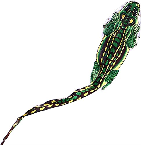 LYVQZPWLRDer Drache, großer Drachen Drachen for Kinder und Erwachsene 5,6 m großer Drachen mit Krokodilmuster von LYVQZPWLR